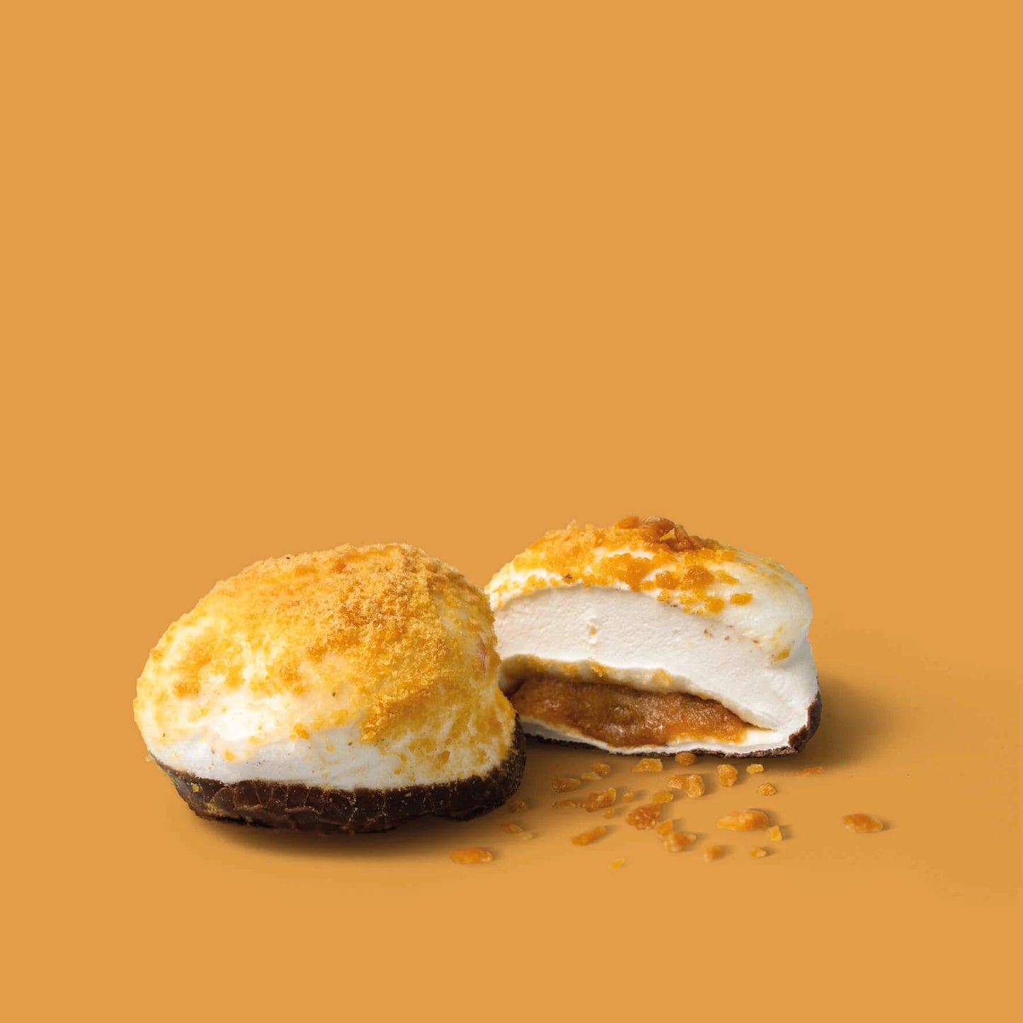 CARAMEL FILLED MALLOWS + CRUNCHY TOFFEE BOX – 5 PCS